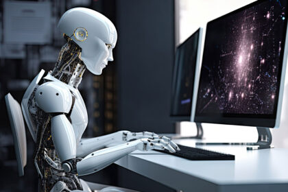 robot sitting ai NtvOdia